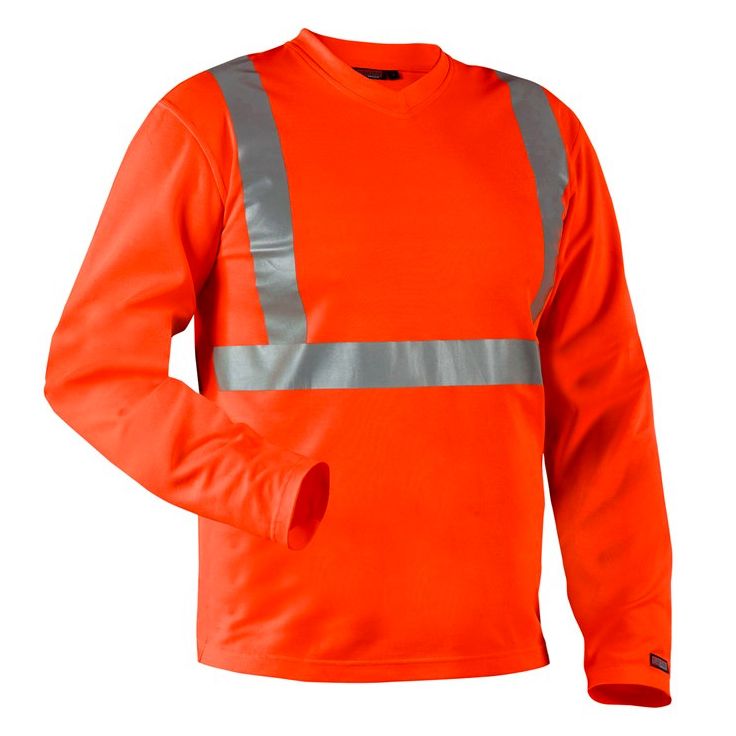 T-paita Blåkläder Highvis 3383, UV-suojattu, oranssi