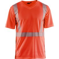T-paita Blåkläder 3386 Highvis, huomiopunainen