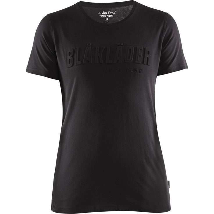 Naisten t-paita Blåkläder 3431 3D, musta