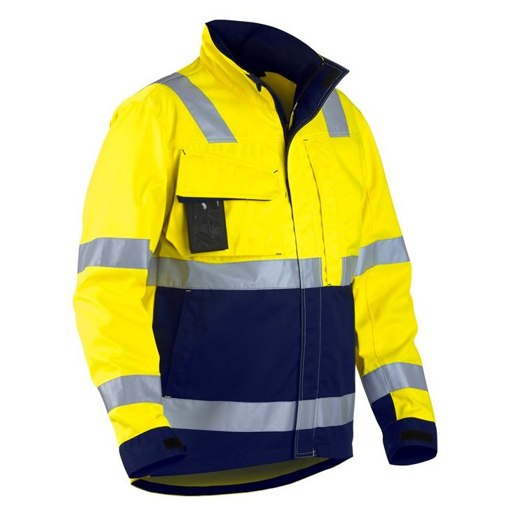 Takki Blåkläder 4064 Highvis, keltainen/mariininsininen