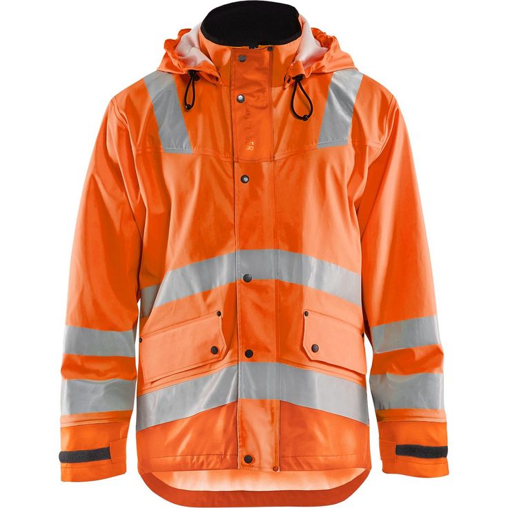 Huomiosadetakki Blåkläder 4327 Highvis, huomio-oranssi
