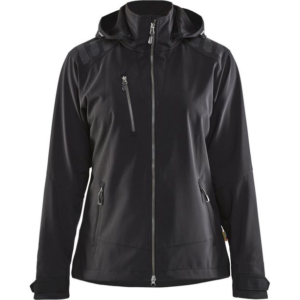 Naisten softshell-takki Blåkläder 4719, musta