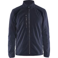 Fleecepusero Blåkläder 4730, tummansininen/musta
