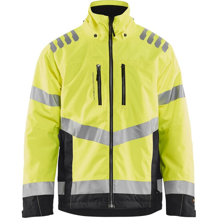 Talvitakki Blåkläder 4780 Highvis, huomiokeltainen/musta