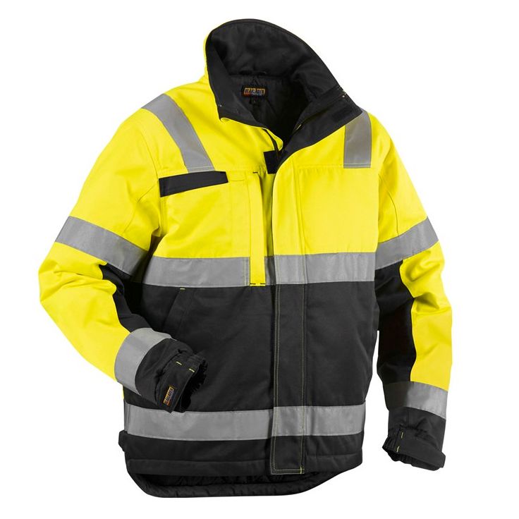 Talvitakki Blåkläder 4862 Highvis, keltainen/musta