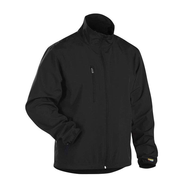 Kevyt softshelltakki Blåkläder 4952, musta, koko XS