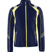 Microfleecepusero Blåkläder 4993, mariininsininen/keltainen