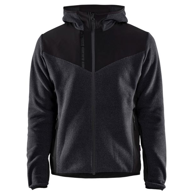 Softshell-takki Blåkläder 5940, tummanharmaa/musta