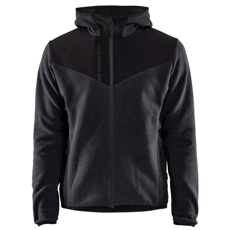 Softshell-takki Blåkläder 5940, tummanharmaa/musta