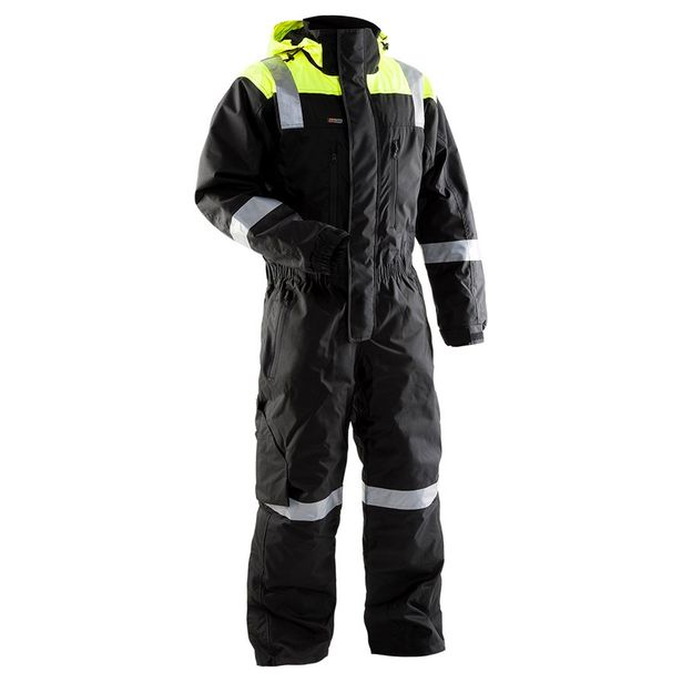 Talvihaalari Blåkläder 6787, musta/keltainen