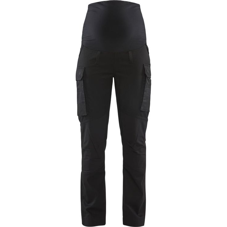 Äitiyshousut Blåkläder 7101 Stretch, musta