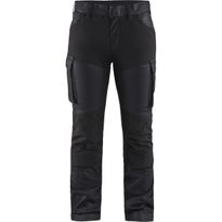 Naisten housut Blåkläder 7147 Stretch, mariininsininen/musta