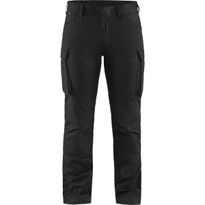 Naisten housut Blåkläder 7147 Stretch, musta