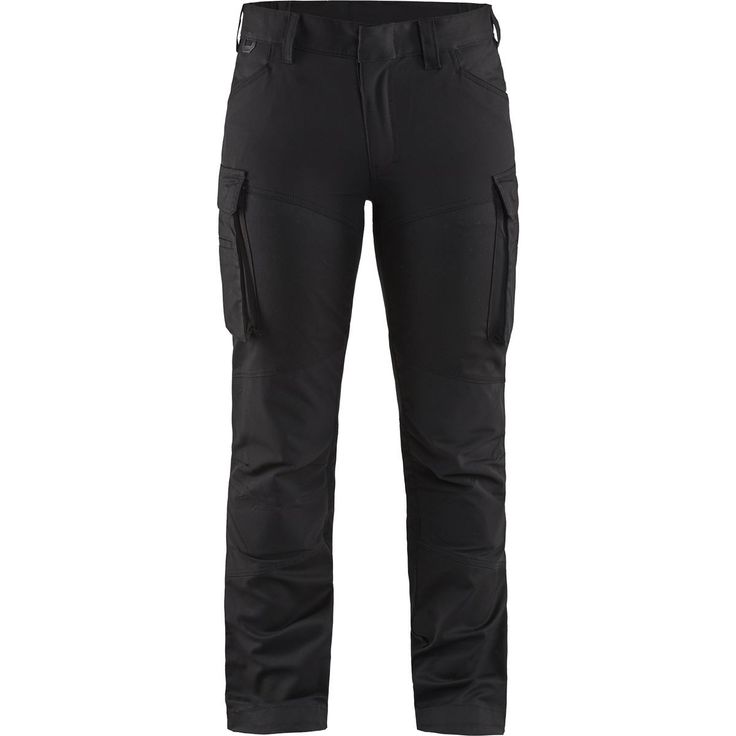 Naisten housut Blåkläder 7147 Stretch, musta