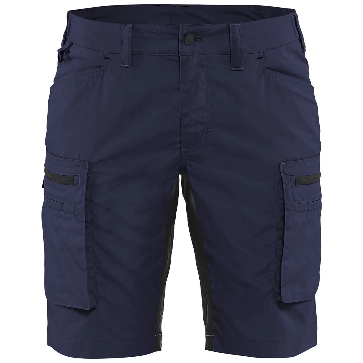 Naisten shortsit Blåkläder 7149 Stretch, mariininsininen/musta, koko C38