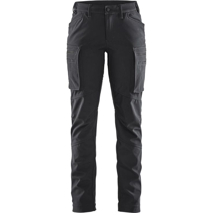 Naisten softshell-talvihousut Blåkläder 7177, musta