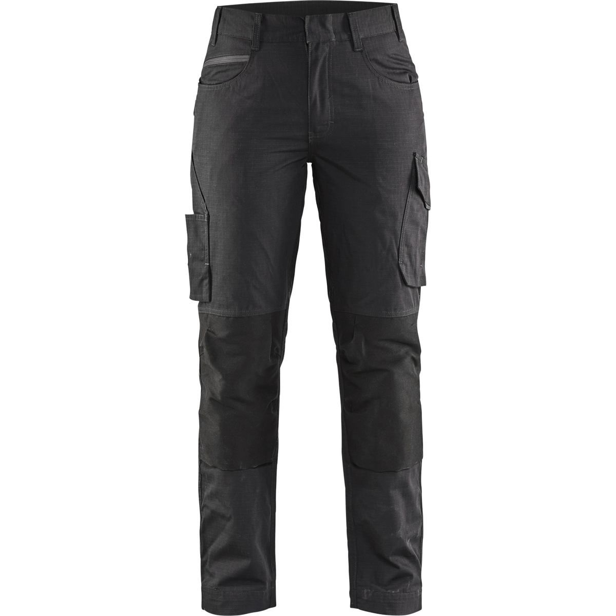 Naisten housut Blåkläder 7195, musta/tummanharmaa, koko C32