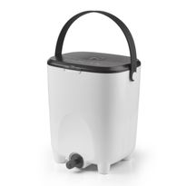 Bokashi keittiökompostori Biolan, 10l, valkoinen