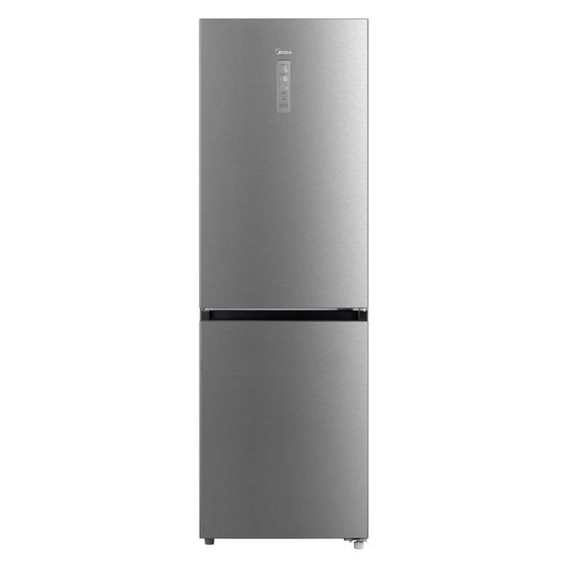 Jääkaappipakastin Midea MERB345MGC02, 59,5cm, teräs