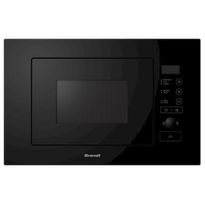 Mikroaaltouuni Brandt BMG2508B, 594x382x355mm, musta, integroitava