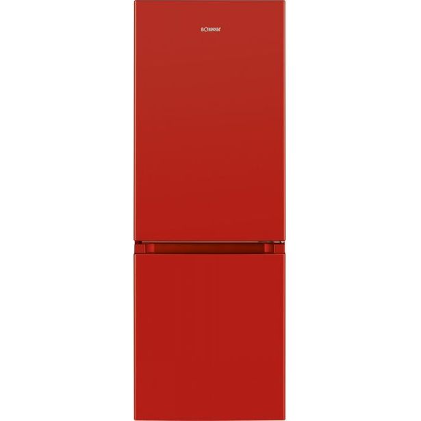 Jääkaappipakastin Bomann KG320-2R, 50cm, punainen