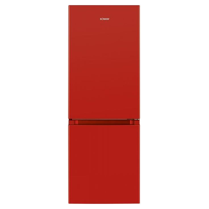 Jääkaappipakastin Bomann KG320-2R, 50cm, punainen