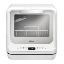 Pöytäastianpesukone Bomann TSG5701 ei tarvitse vesiliitäntää, 42cm, valkoinen