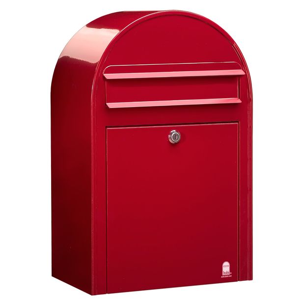 Postilaatikko Classic, 50x32x21cm, punainen RAL3001