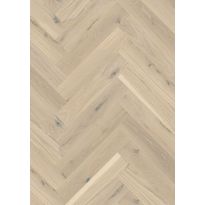 Kalanruotoparketti Boen Oak Pale White Vivo, mattalakattu, harjattu