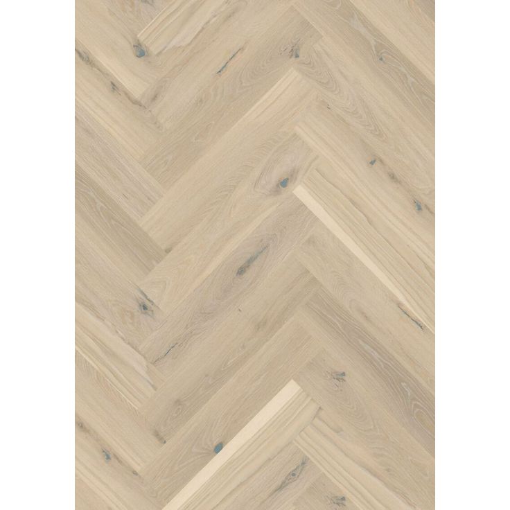 Kalanruotoparketti Boen Oak Pale White Vivo, mattalakattu, harjattu
