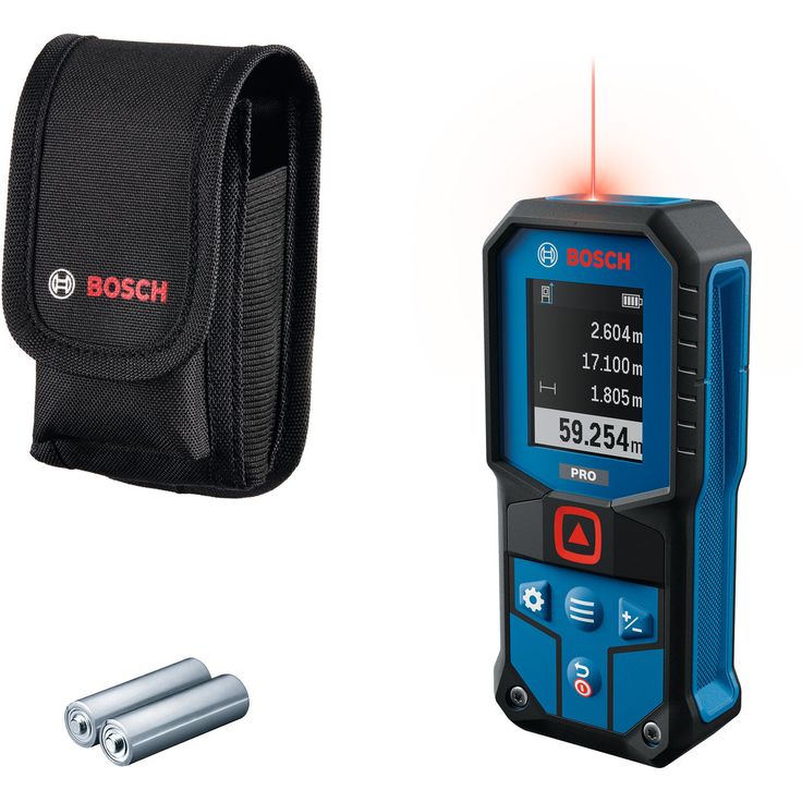 Laseretäisyysmittalaite Bosch Professional GLM60-31, 2xAA-paristoilla