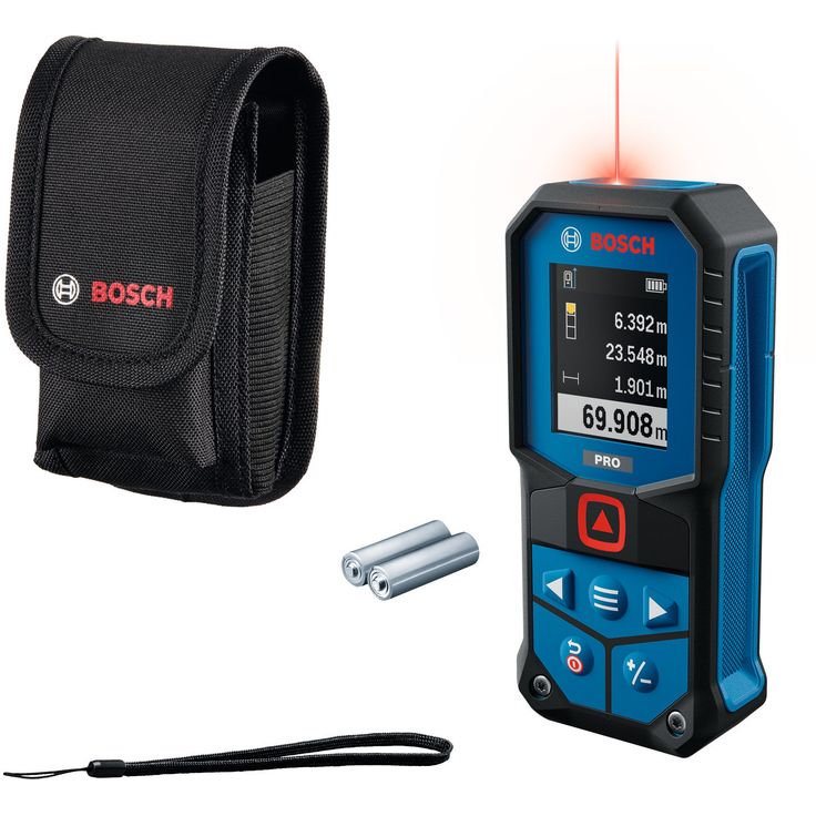 Laseretäisyysmittalaite Bosch Professional GLM80-35C, 2xAA-paristoilla
