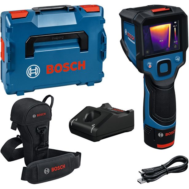 Lämpökamera Bosch Professional GTC 12V-450-13, 12V, 2.0Ah akulla + L-Boxx