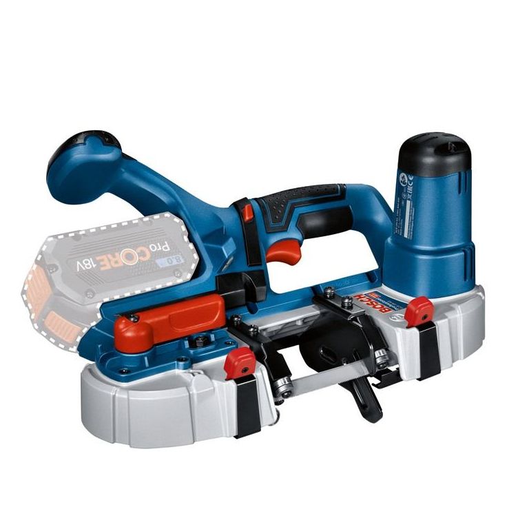Akkuvannesaha Bosch Professional GCB 18V-63 Solo, ilman akkua + L-Boxx
