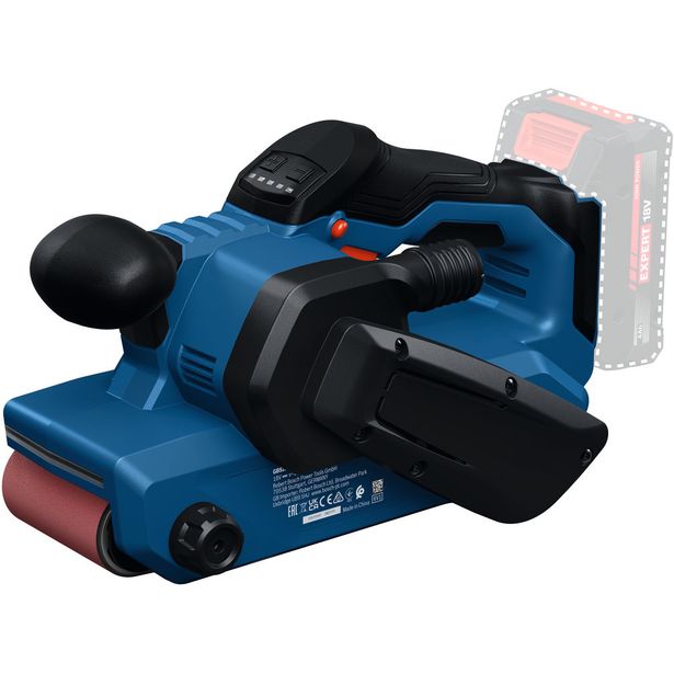 Nauhahiomakone Bosch Professional GBS18V-75 Solo, 18V, ilman akkua