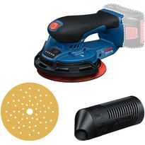 Akkuepäkeskohiomakone Bosch Professional GEX 18V-150-3 Solo, 18V, ilman akkua