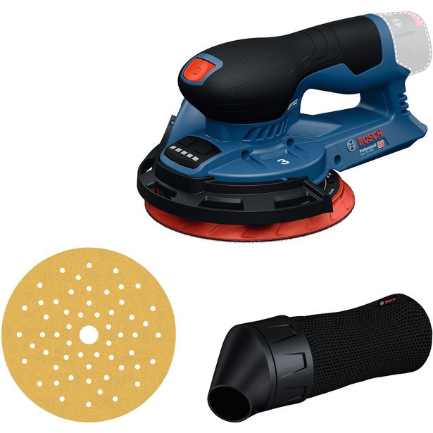 Akkuepäkeskohiomakone Bosch Professional GEX 12V-150-3 Solo, 12V, ilman akkua