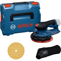 Akkuepäkeskohiomakone Bosch Professional GEX 12V-150-3 Solo, 12V, ilman akkua + L-Boxx