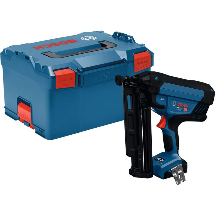 Akkuviimeistelynaulain Bosch Professional GNH18V-64-3M Solo, 18V, ilman akkua + L-Boxx