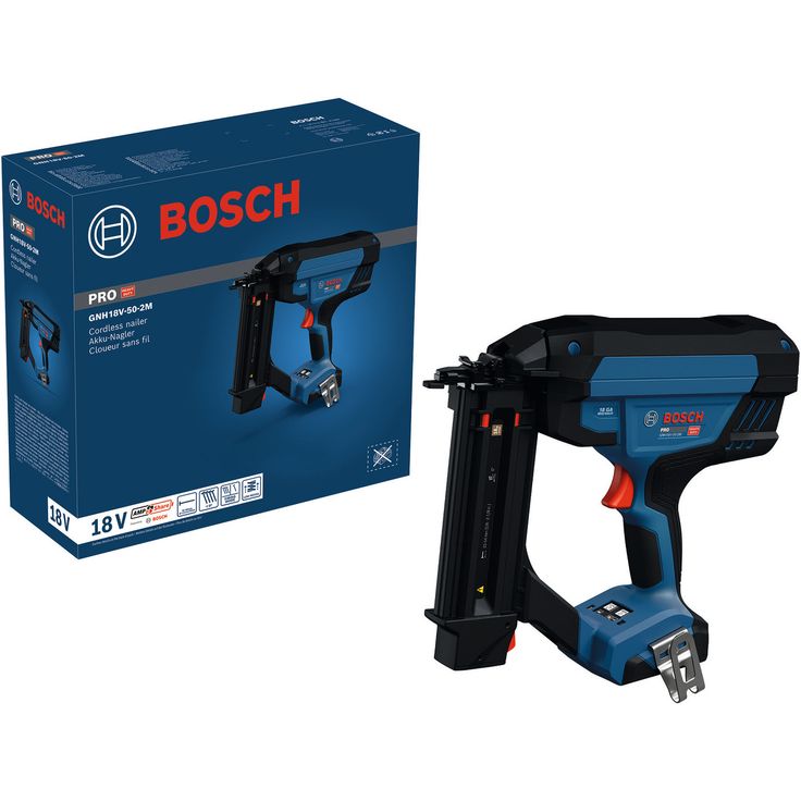Akkuviimeistelynaulain Bosch Professional GNH18V-50-2M Solo, 18V, ilman akkua