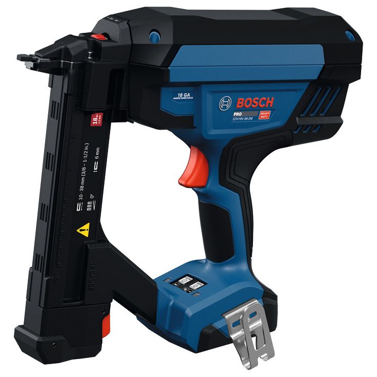 Akkuhakasnaulain Bosch Professional GTH18V-38-2M Solo, 18V, ilman akkua