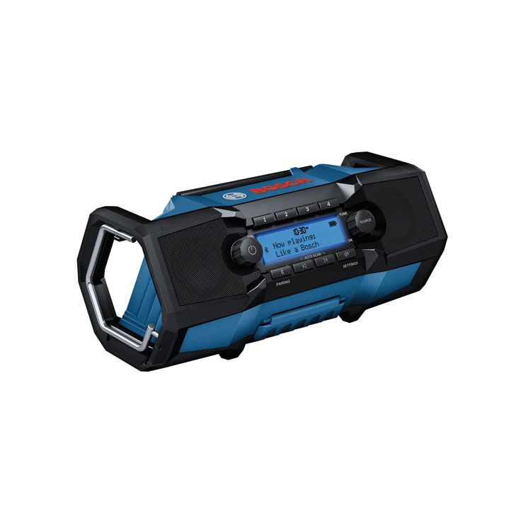 Akkuradio Bosch Professional GPB 18V-3SC Solo, 18V, ilman akkua