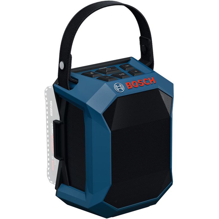 Bluetooth-kaiutin Bosch Professional GPB 18V-1 C Solo, 18V, ilman akkua