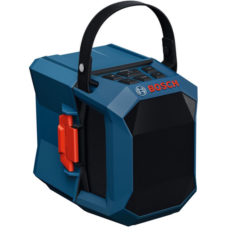 Bluetooth-kaiutin Bosch Professional GPB 18V-1 C Solo, 18V, ilman akkua + akkukansi BA 18-12