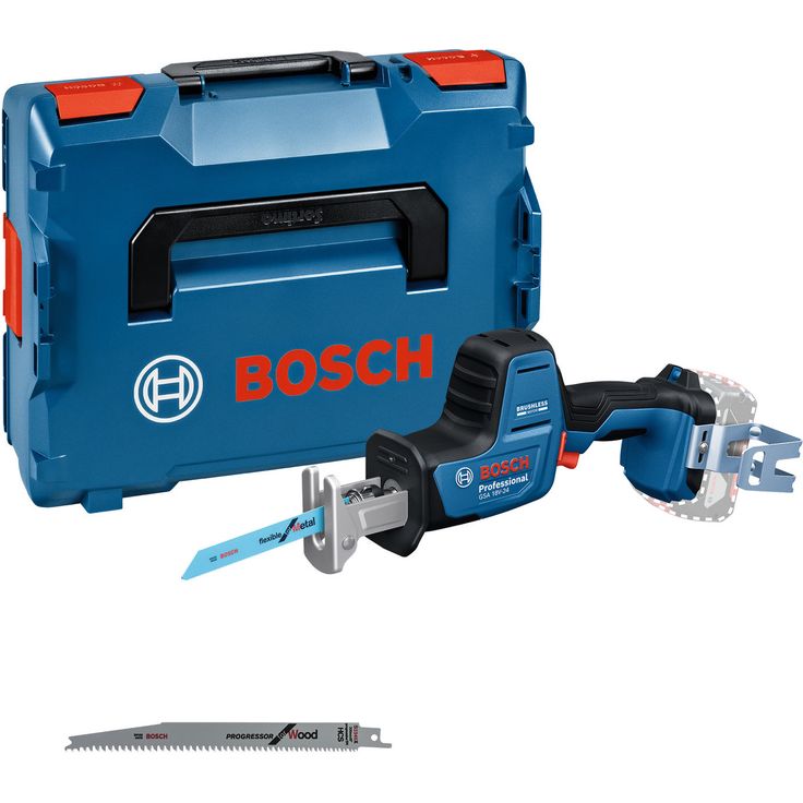 Akkupuukkosaha Bosch Professional GSA 18V-24 Solo, 18V, ilman akkua + tikaskoukku