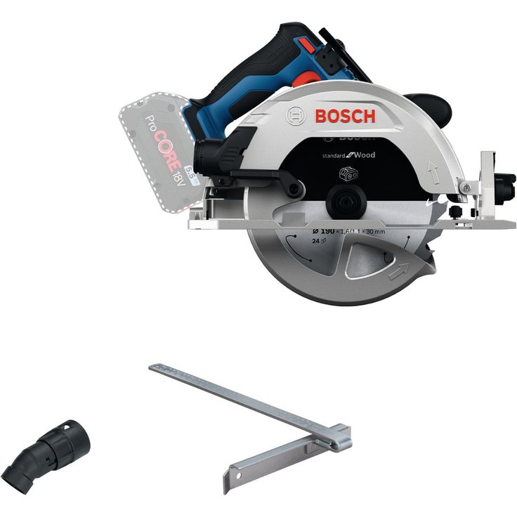 Akkukäsipyörösaha Bosch Professional GKS 18V-68-2 Solo, 18V, ilman akkua