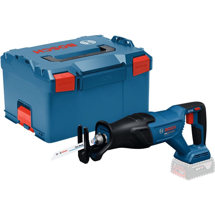Akkupuukkosaha Bosch Professional GSA18V-280 Solo, 18V, ilman akkua + L-Boxx