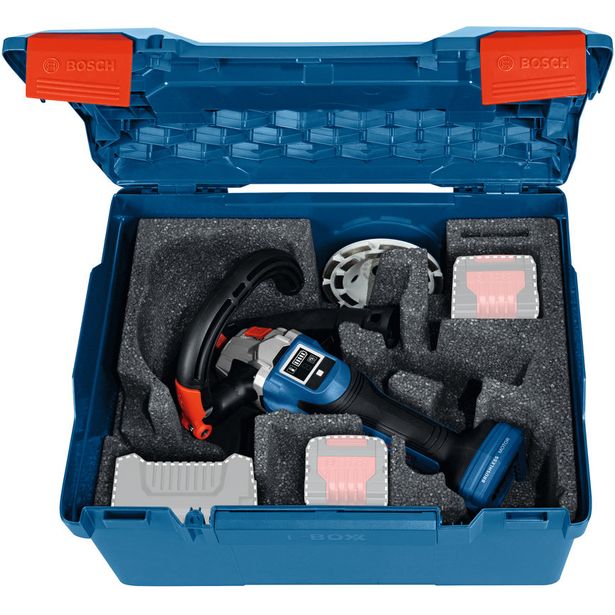 Akkubetonihiomakone Bosch Professional GBR 18V-15 S Solo, 18V, ilman akkua + L-Boxx