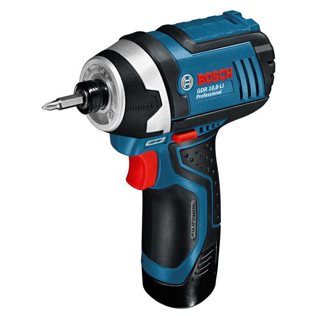 Iskuruuvinväännin Bosch Professional GDR 12V-105, 2x2.0Ah, L-Boxx