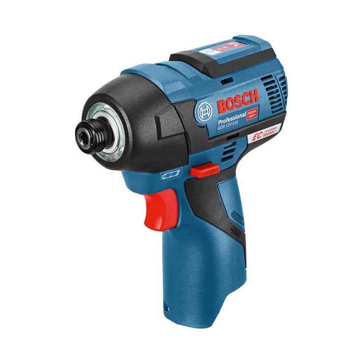 Akkuiskuruuvinväännin Bosch Professional GDR 12V-110 Solo, 12V + L-Boxx, ilman akkua